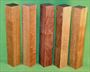 Blank #725 - Jatoba Extra Long Solid Turning Blanks ~ 5 Each ~ 1 1/2 x 1 1/2 x 10 ~ $20.99